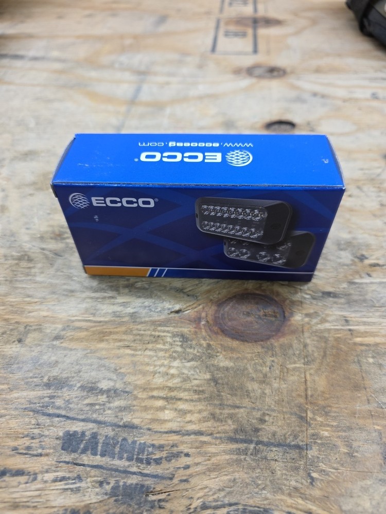 Ecco ED3788R Directional 8 LED Double Stack Surface Mount 12-24V Red