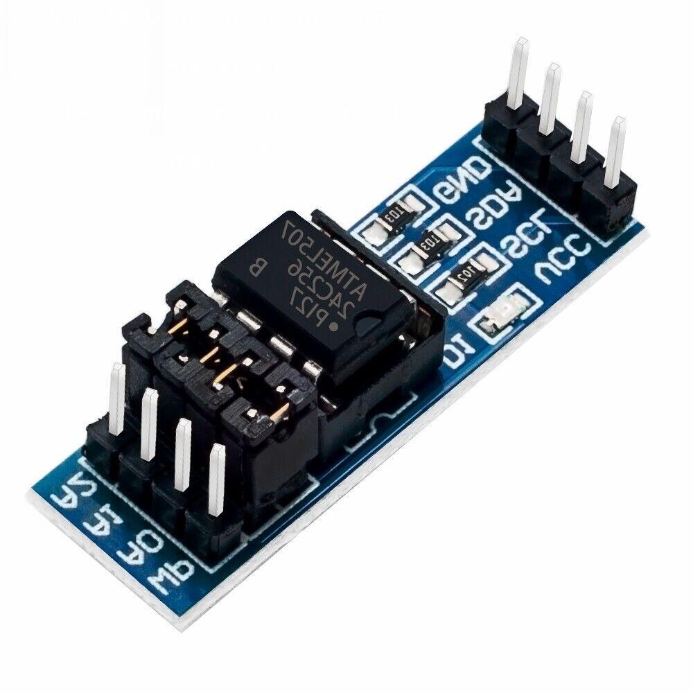 AT24C256 Serial EEPROM I2C Interface EEPROM Data Storage Module for Arduino