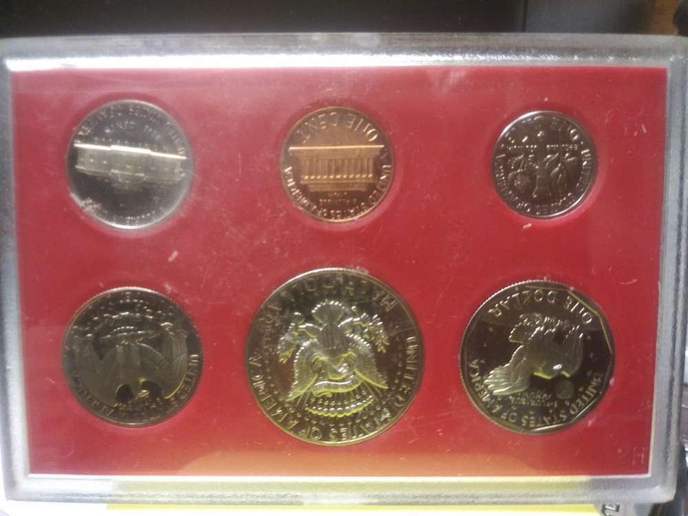 1981 S Proof Set U.S. Mint SET PLASTIC PACKAGING (D)