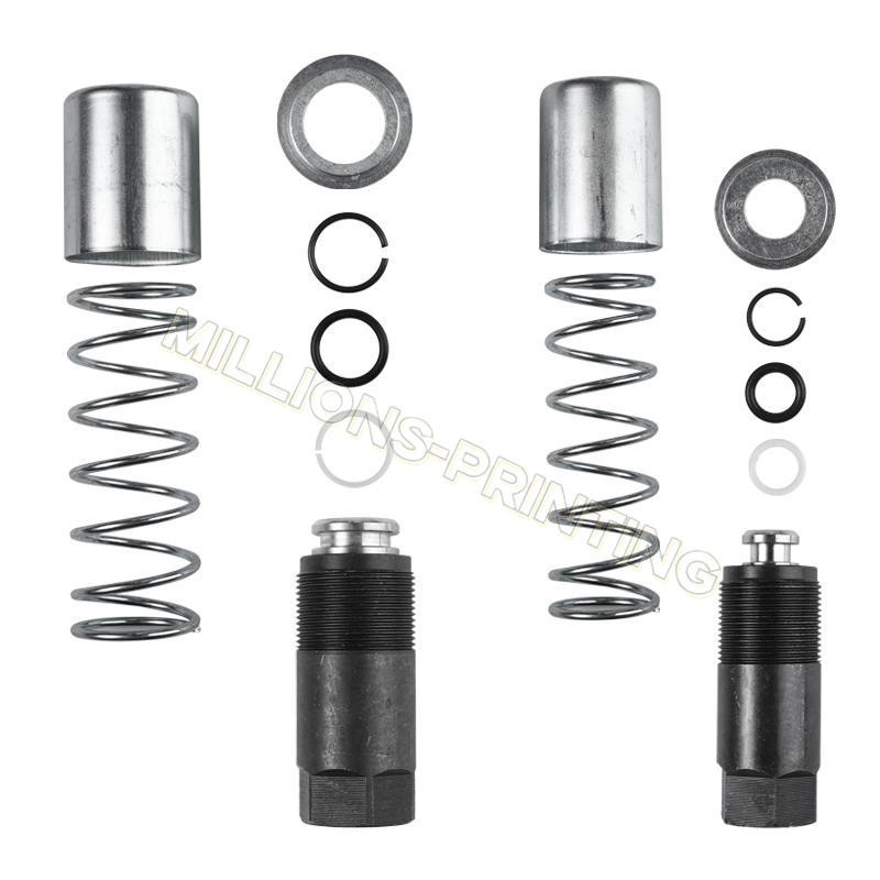 2 Set Jack Plunger Kit Horizontal Double Pump 3Ton With Spring Jack Repair Tools