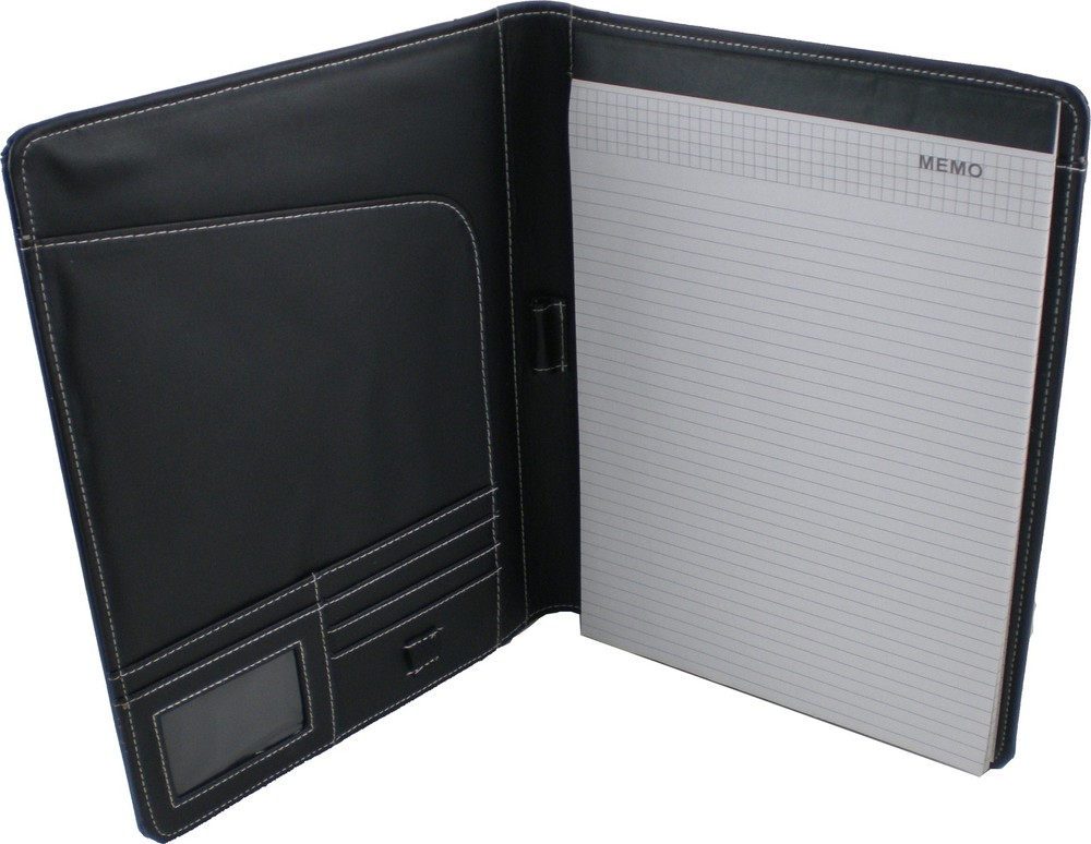 Mason Symbol Padfolio [Black - 8.5x11"]