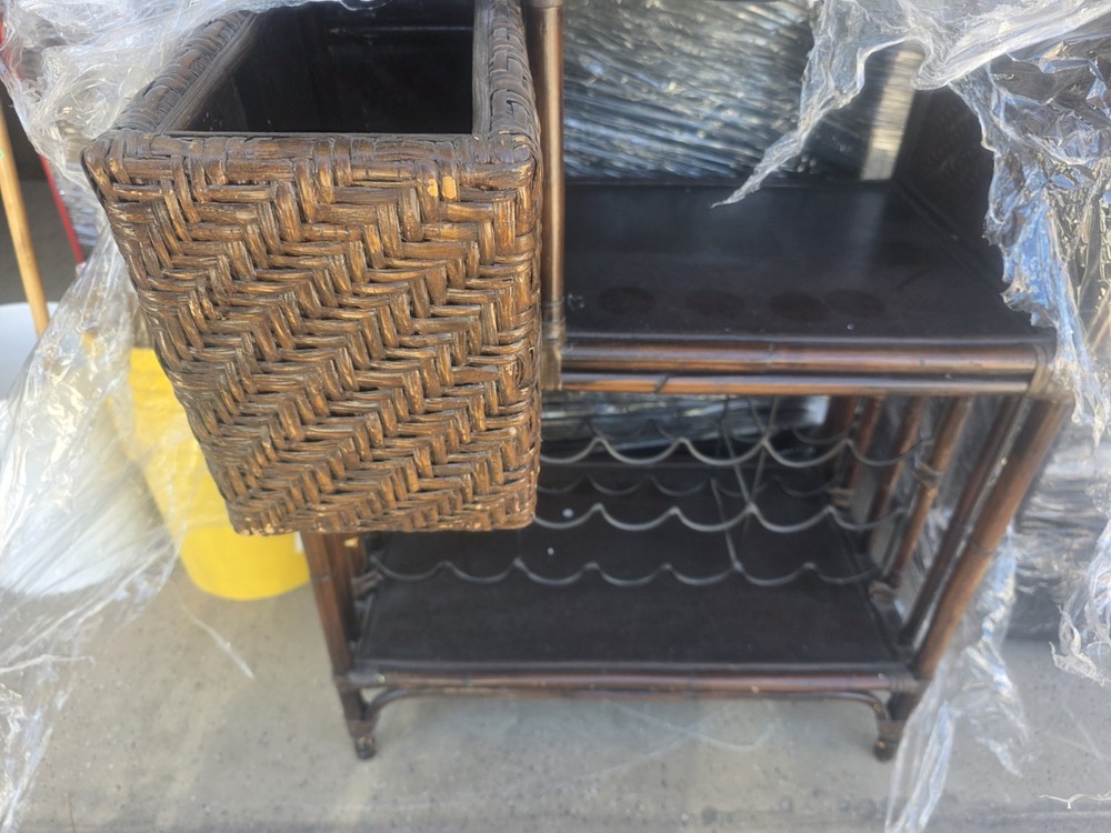 Wooden Bar Storage