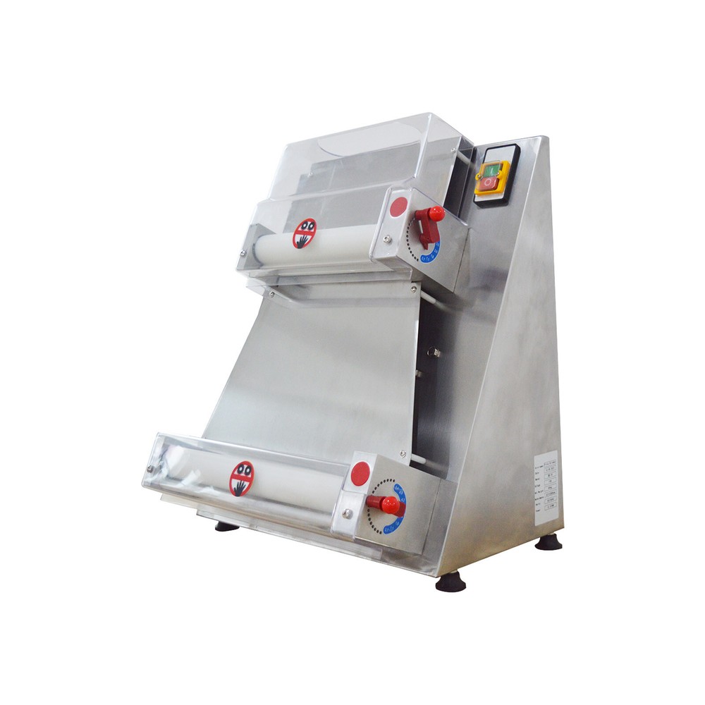 110V Electric Pizza Maker Dough Roller Sheeter Pastry Press Rolling Machine