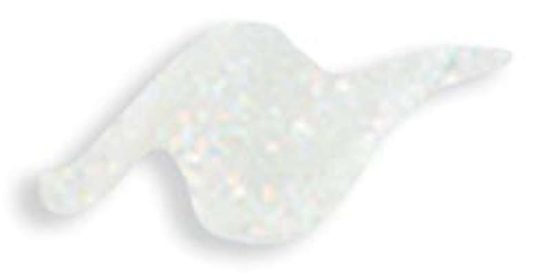 Scribbles 3D Fabric Paint 1oz Glittering - Crystal