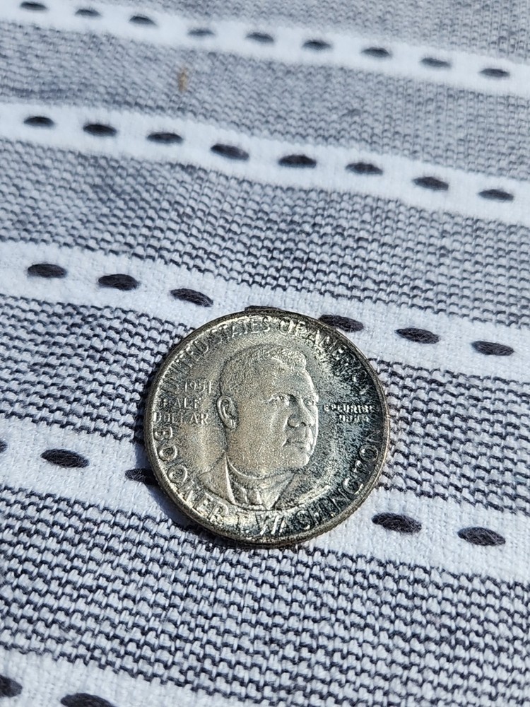 1951 Booker T Washington Half Dollar Commerative