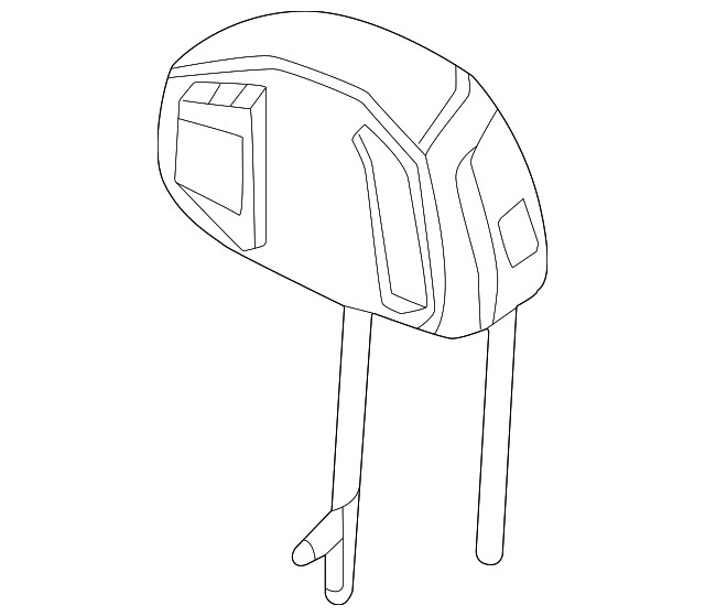 Genuine GM Headrest 85737117