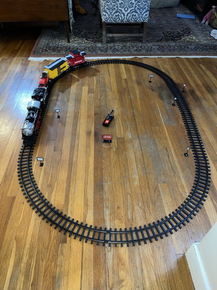 G Scale Sears Express My First Craftsman RC Model Train Set COMPLETE! See Video!