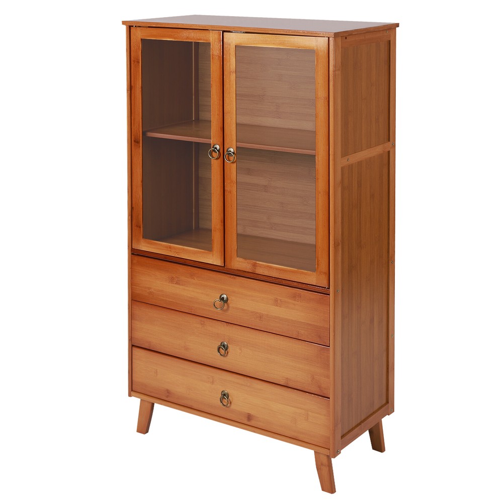 Accent Storage Cabinet with 2 Doors Buffet & Sideboard Decorative Cabinet