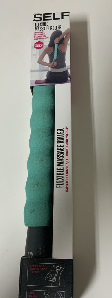 🧷 SELF FLEXIBLE MASSAGE ROLLER , 18” teal, 🆕 read👇