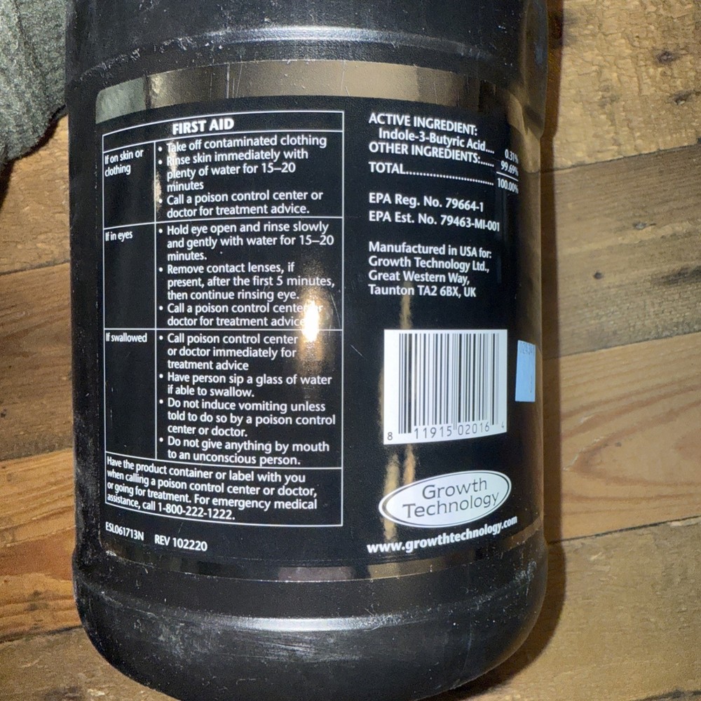 Clonex Liquid Solution 1 Gallon 1G - Cloning Rockwool Hydrodynamics clone