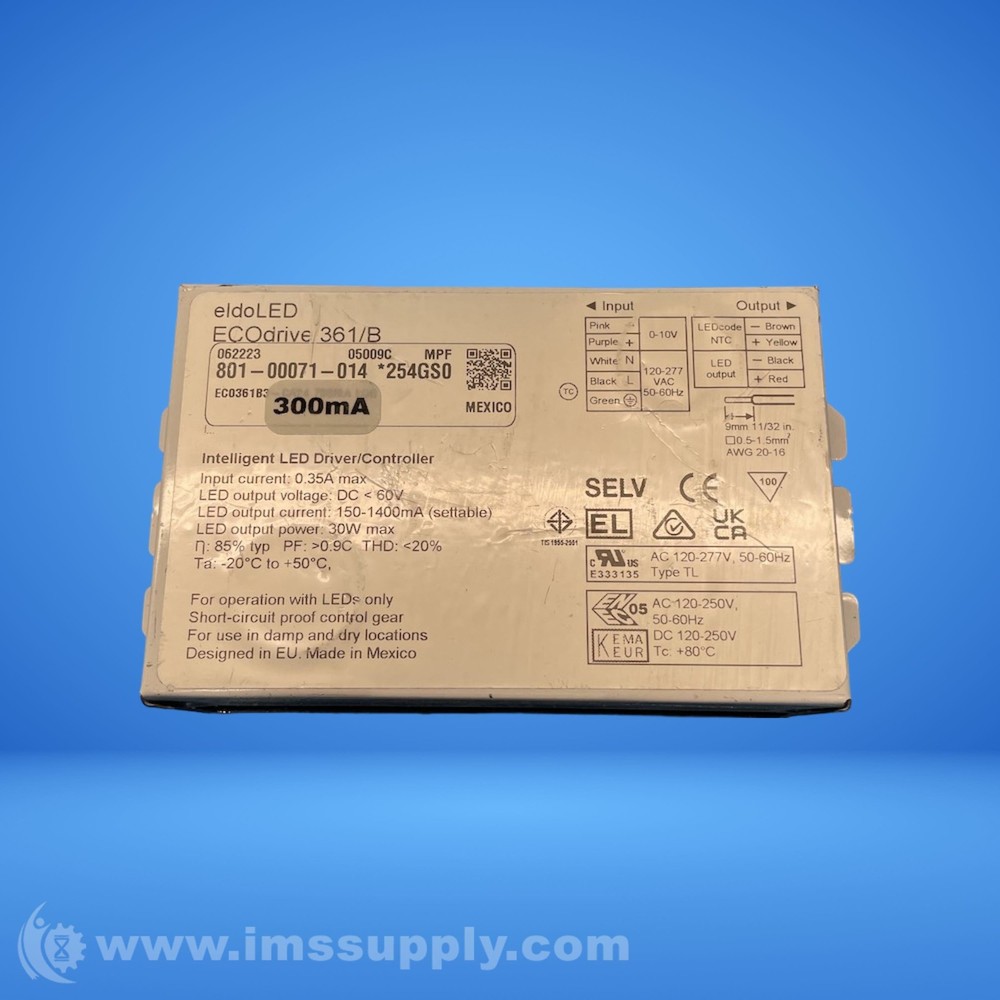 EldoLED 801-00071-014 Type 300mA FNIP