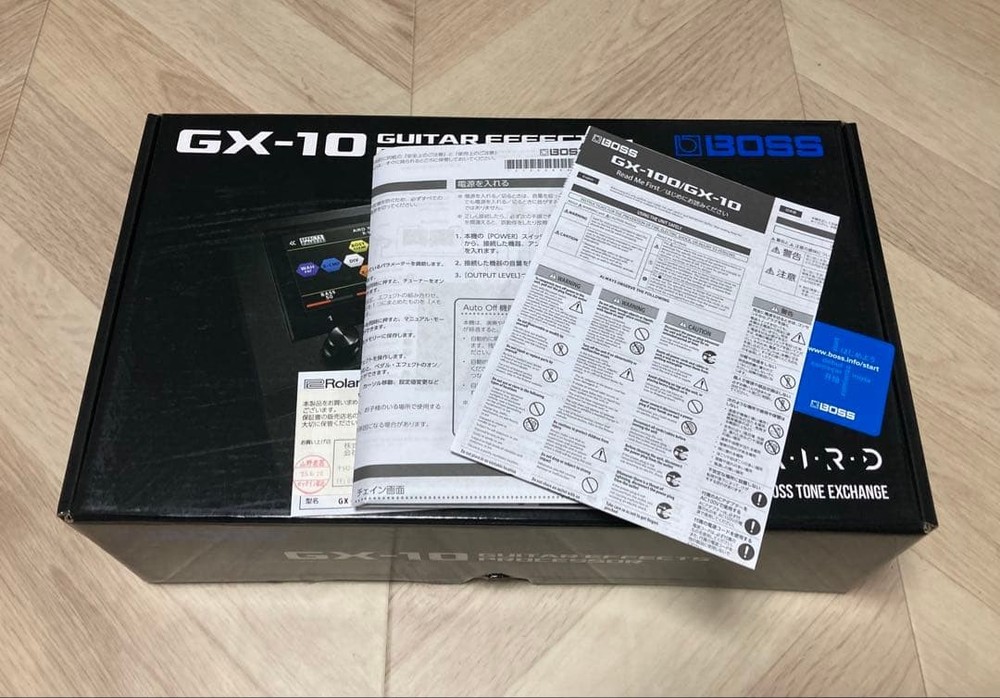 BOSS GX-10 Guitar Effects Processor Used