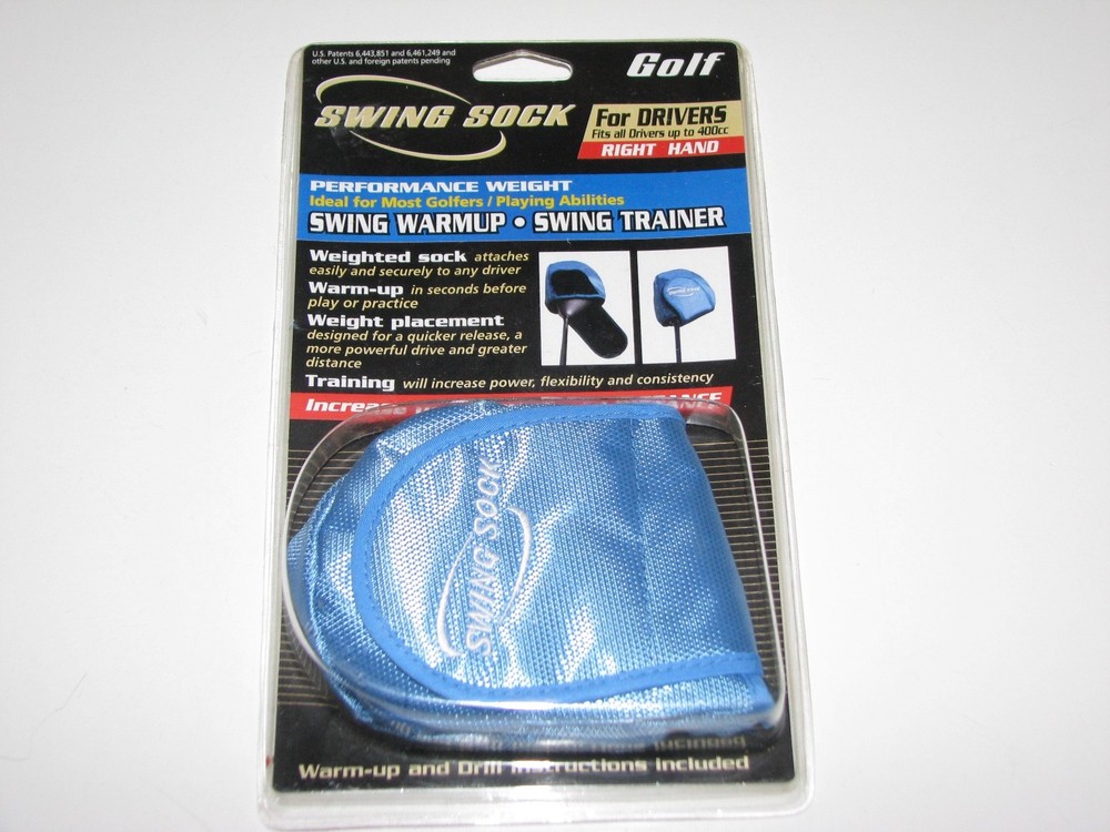 Swing Sock Performance Weight Golf Driver Swing Trainer, RH
