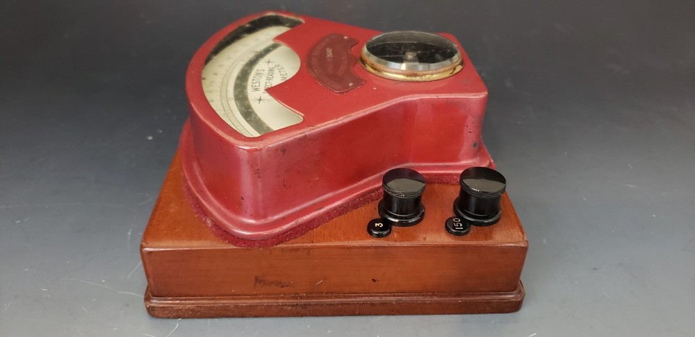 Vintage Weston's Direct Reading Volt-Meter Voltmeter