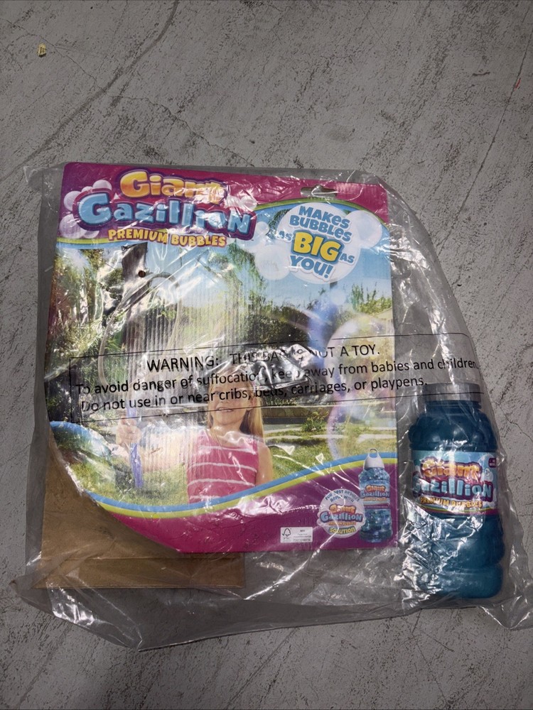 Gazillion Bubbles Incredible Bubble Wand - Make Gigantic & Multi