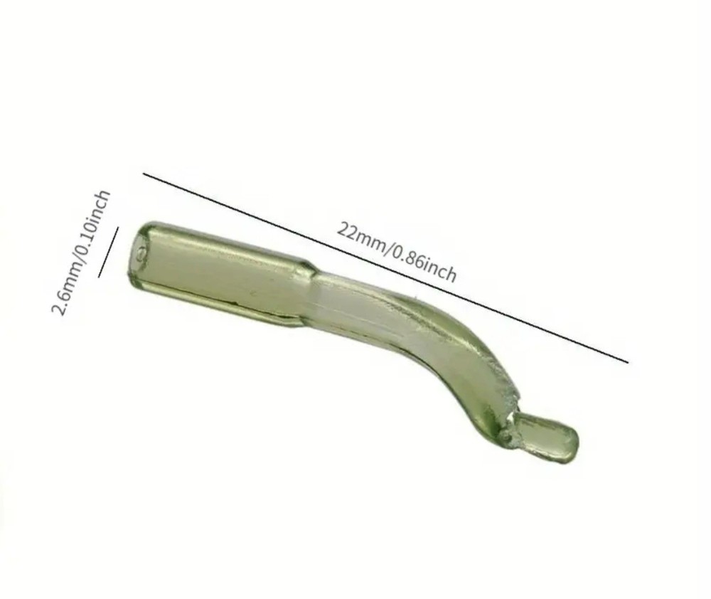 Hook / Line Aligners - Anti Tangle Hook Kickers - Translucent Green