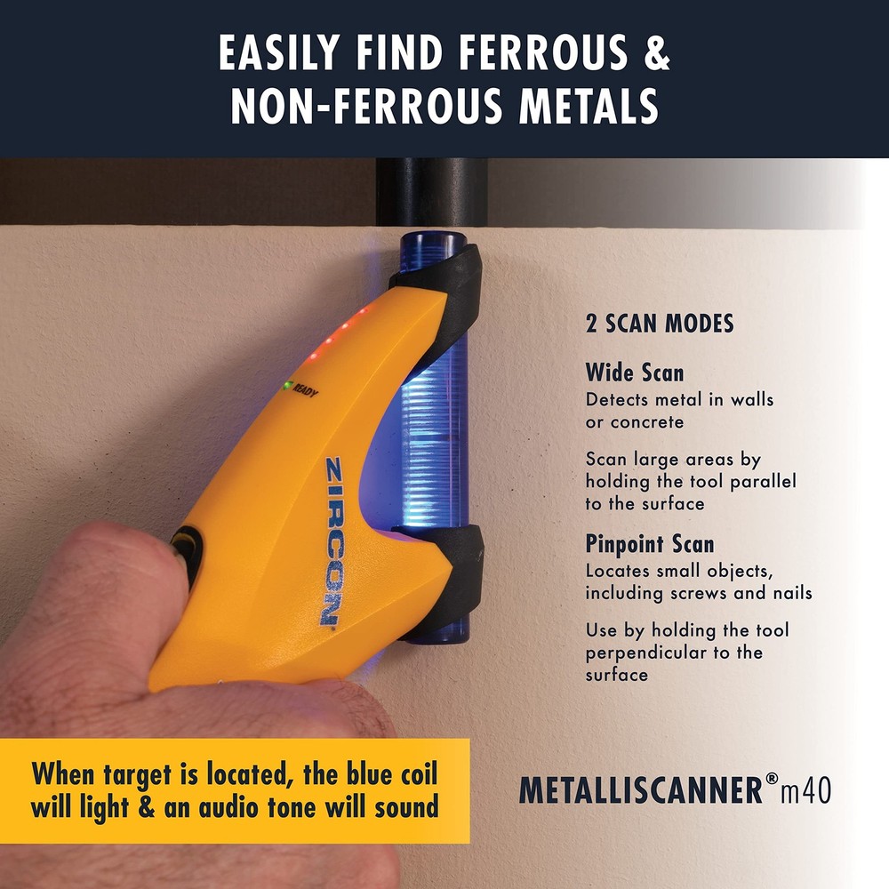 MetalliScanner m40 Handheld Electronic Metal Detector