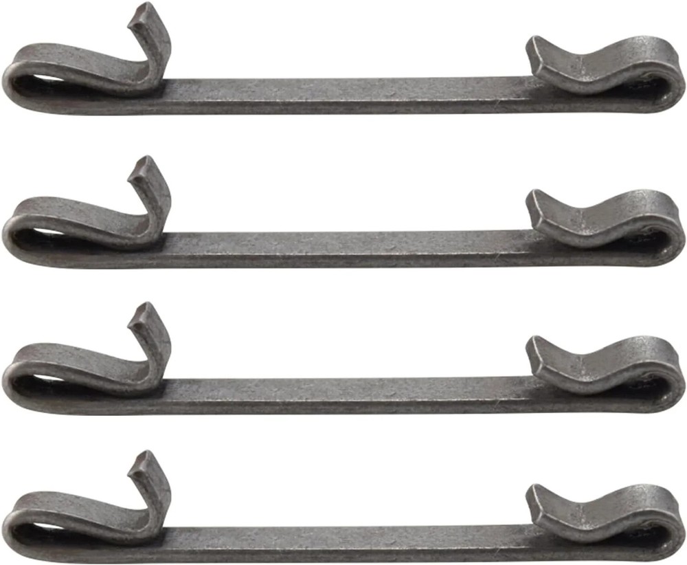 4 Pcs Early 2'' Double Loop Style Tool Box Drawer Slide Retaining Keeper Clips f