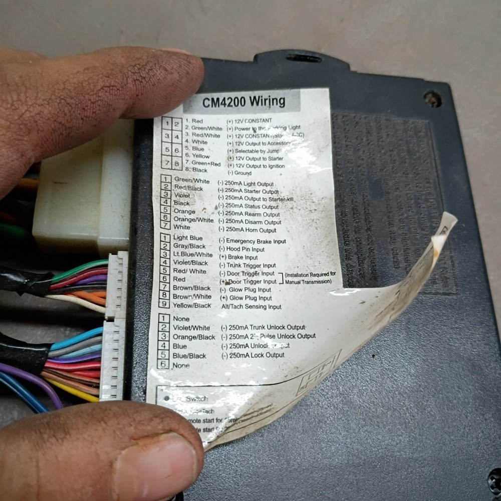 Compustar VS-1 CM4200A - ONLY WHAT IS SHOWN