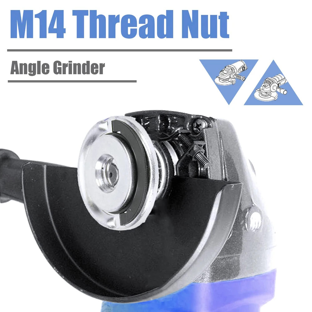 M14 Angle Grinder Quick Release Self-Locking Grinder Pressing Plate Flange Nut