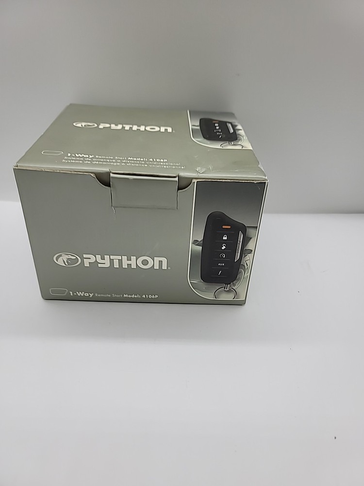 Python 4106P 1-Way Remote-Start System New