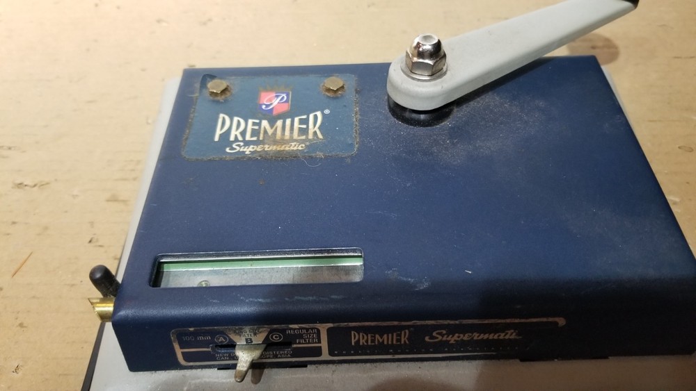 PREMIER Supermatic Cigarette Injector Rolling Machine