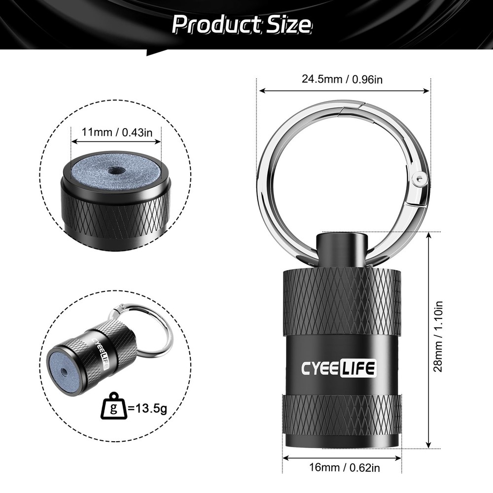 Keyring Dart Sharpener Stone,Portable Dart Point Sharpener,Rapid Sharpening T...