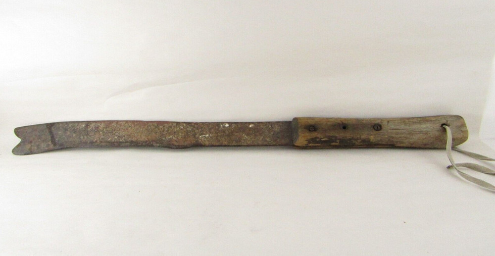 antique machete marked 21" long