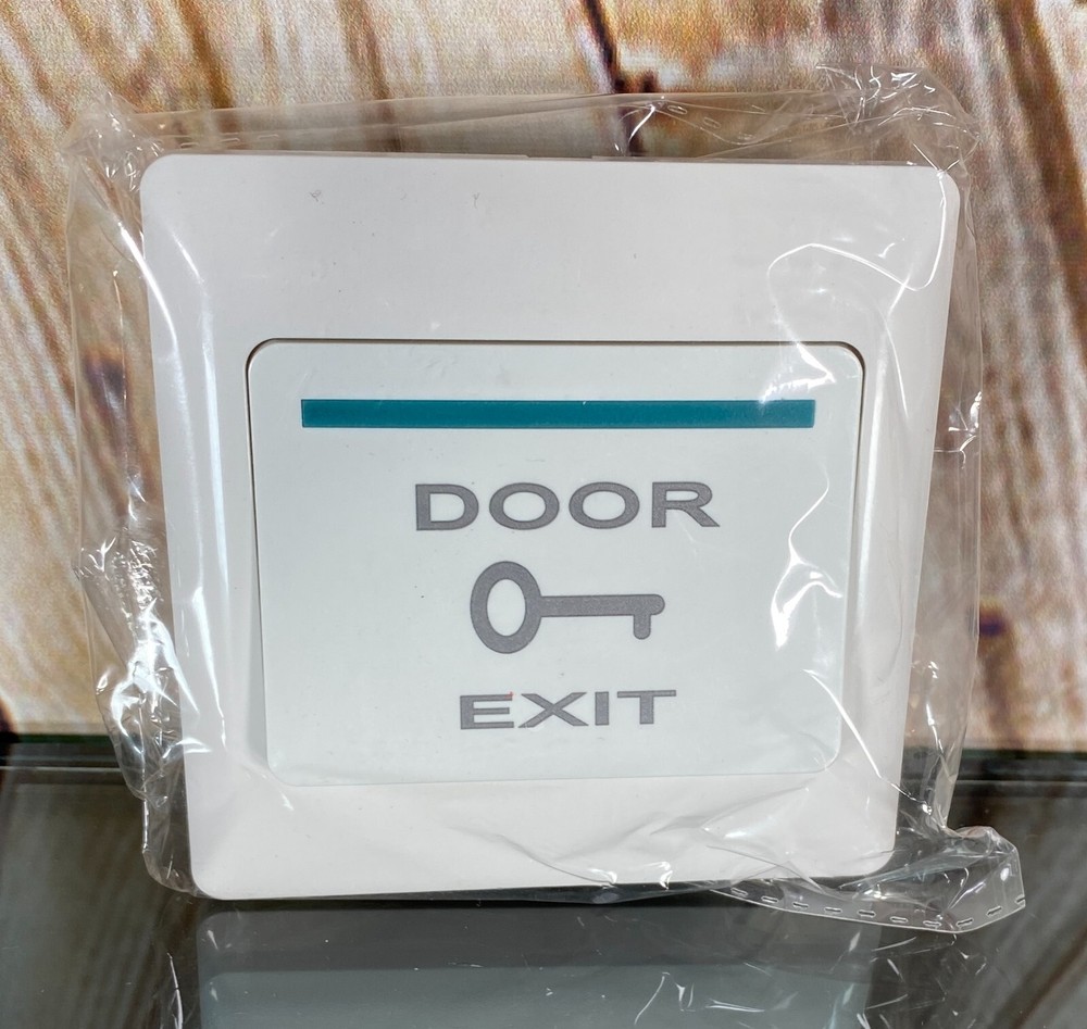 (2) DC12V Door Exit Button Security Push Button for Door Access Control System