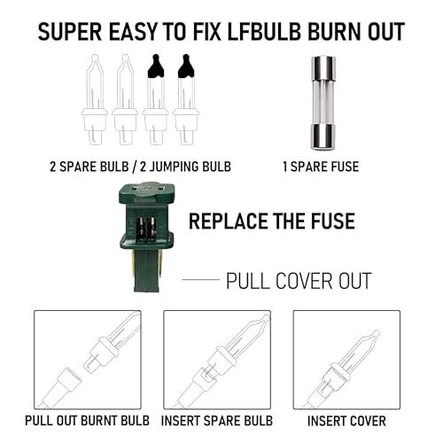 Multi-Colored Christmas Mini String Lights, 20FT 100 Count Multicolor