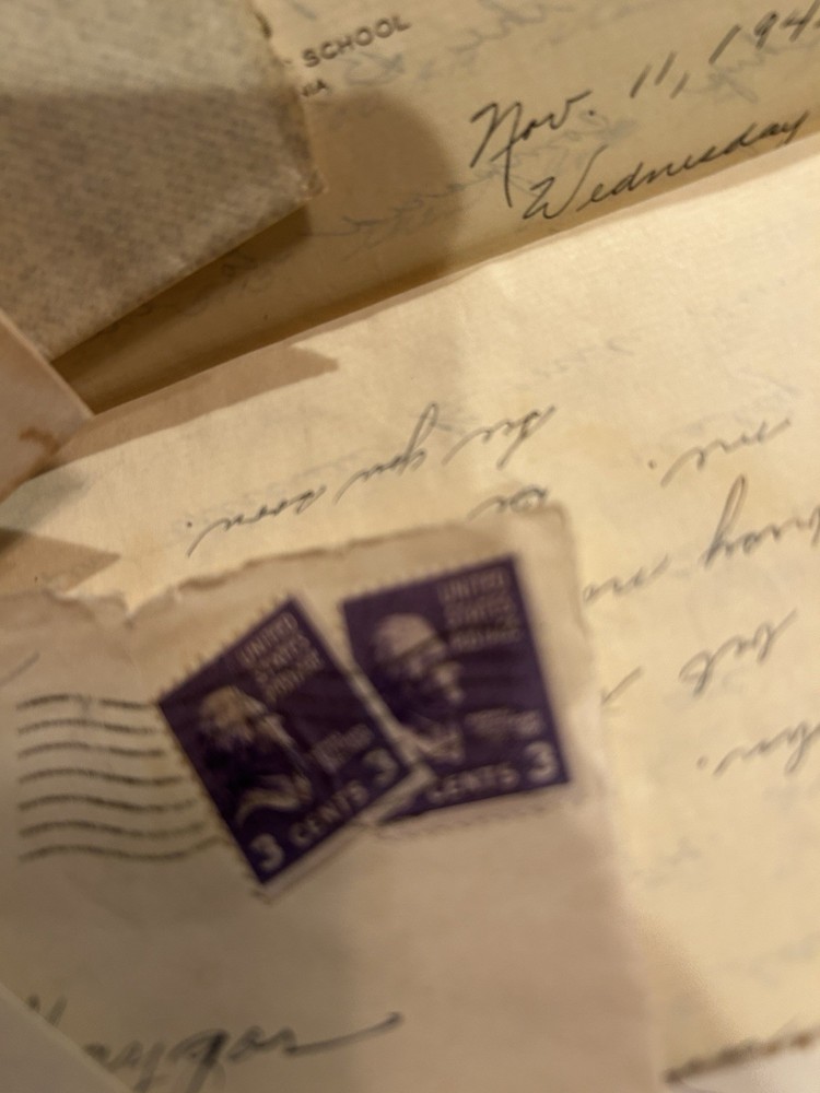 Correspondence Letters From WWII , 1942