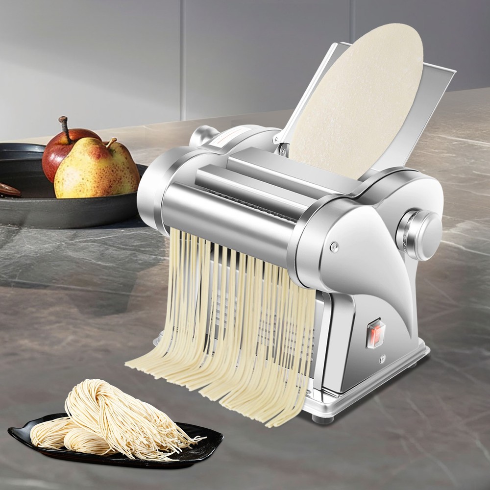 Used 110V Electric Dough Roller Sheeter Automatic Noodle Machine 6 Gear