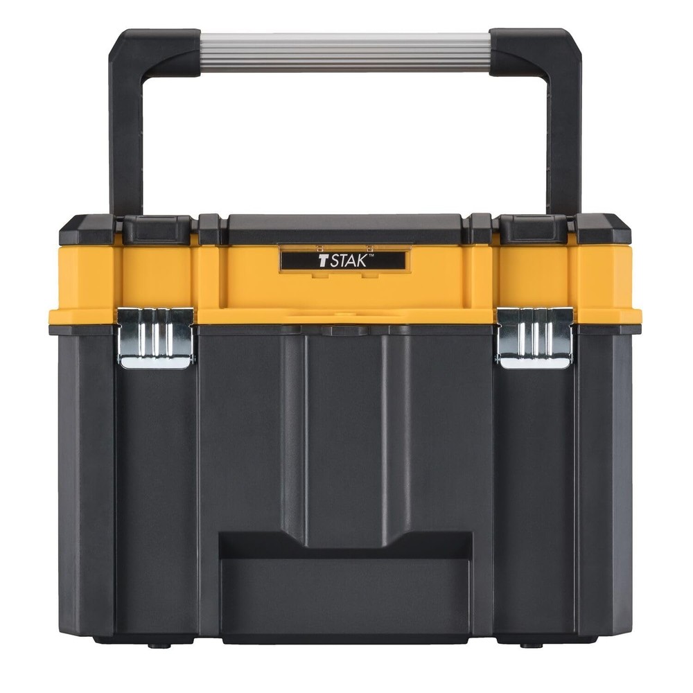 DEWALT TSTAK Tool Box, Deep, Long Handle, Extra Large Design, Fixed Divider