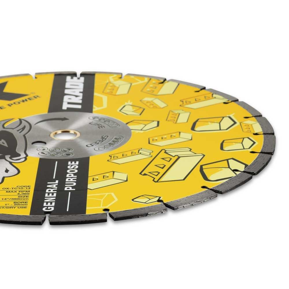 OX Tools TC10-14 14″ General Purpose Diamond Blade