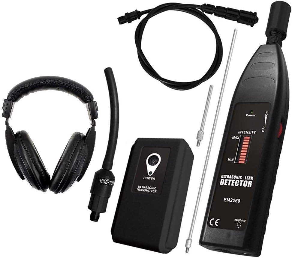 Allsun Pro Ultrasonic Leaking Detector Transmitter Auto Noise Finder, Electronic