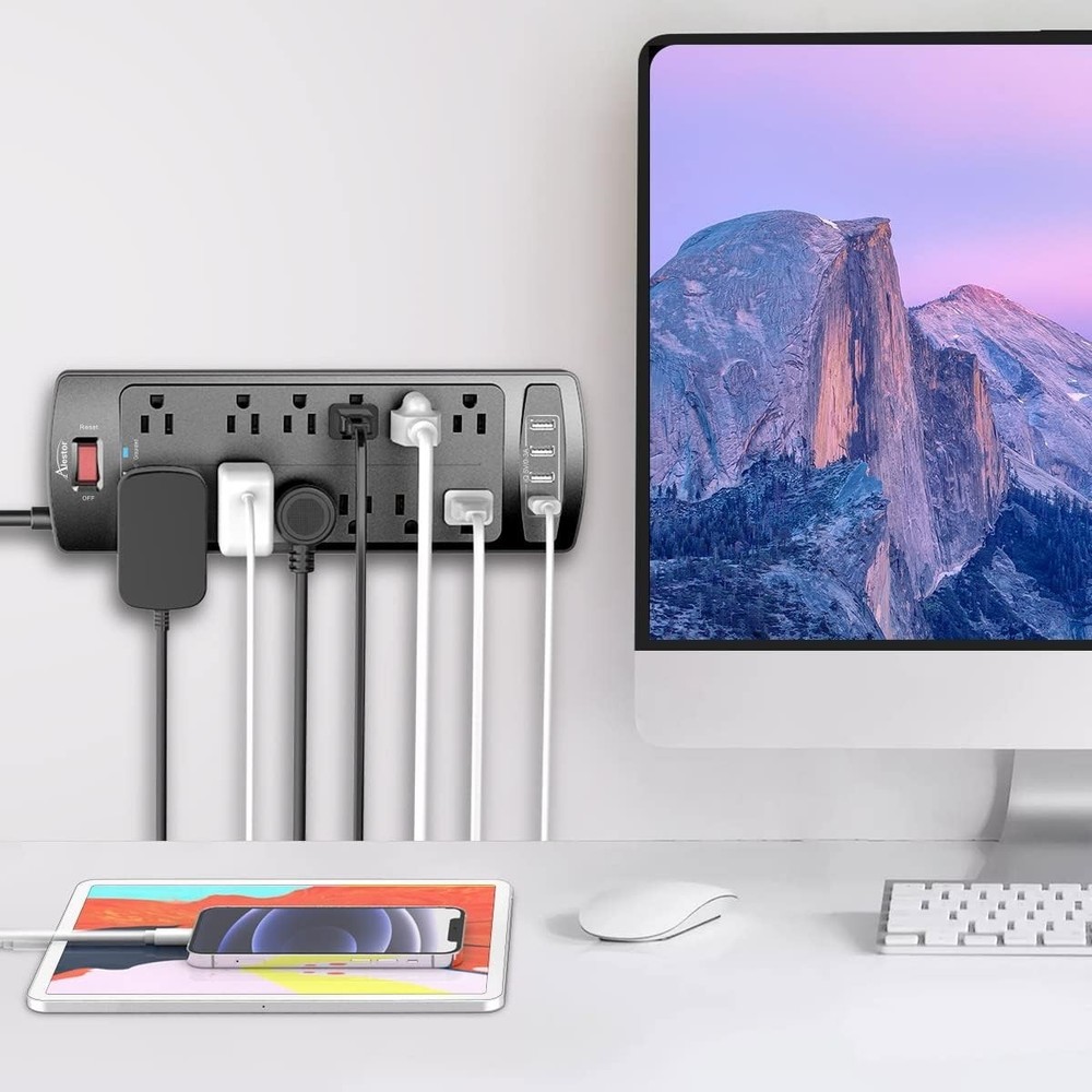 Surge Protector Power Strip 2700 Joules