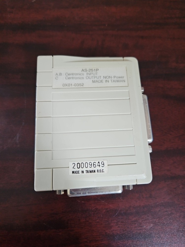 IBM / PC 2 to 1 Parallel Auto Switch System Connection SA-P201, AS-251P