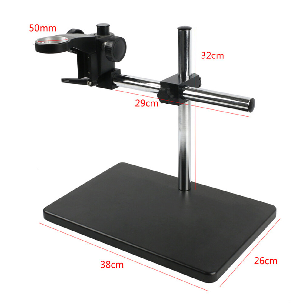 Multi-Axis Rotation Digital Microscope Camera Table Stand Holder Set Boom Stand