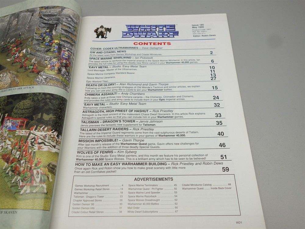 White Dwarf: #185 May 1995 (Games Workshop)