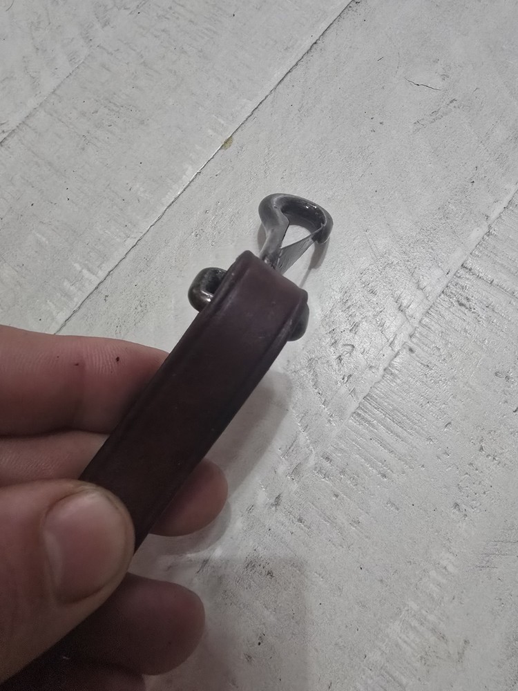 US Cavalry M1917 Leather Canteen Strap. Very Nice.