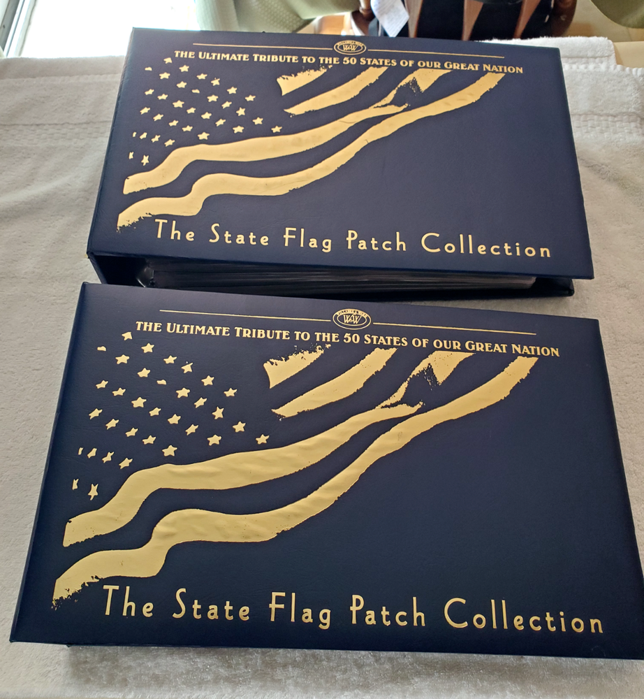 The State Flag Patch Collection Willabee & Ward Patch Set COMPLETE 51 Flags