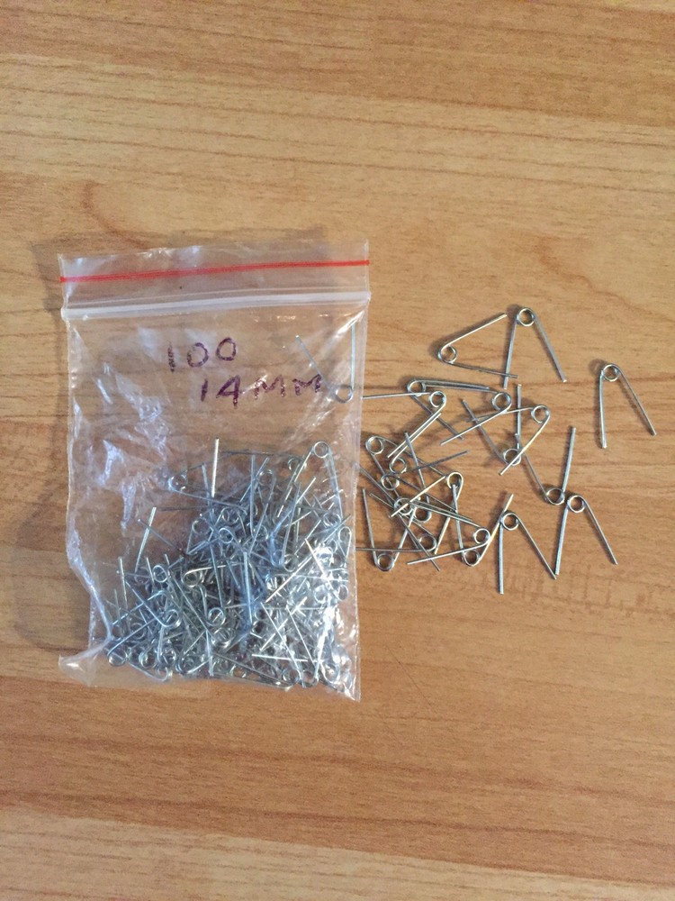 50 wire float eyes, ideal for waggler float making.