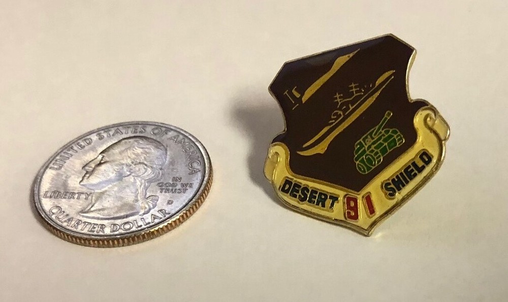 1991 Desert Shield Pin