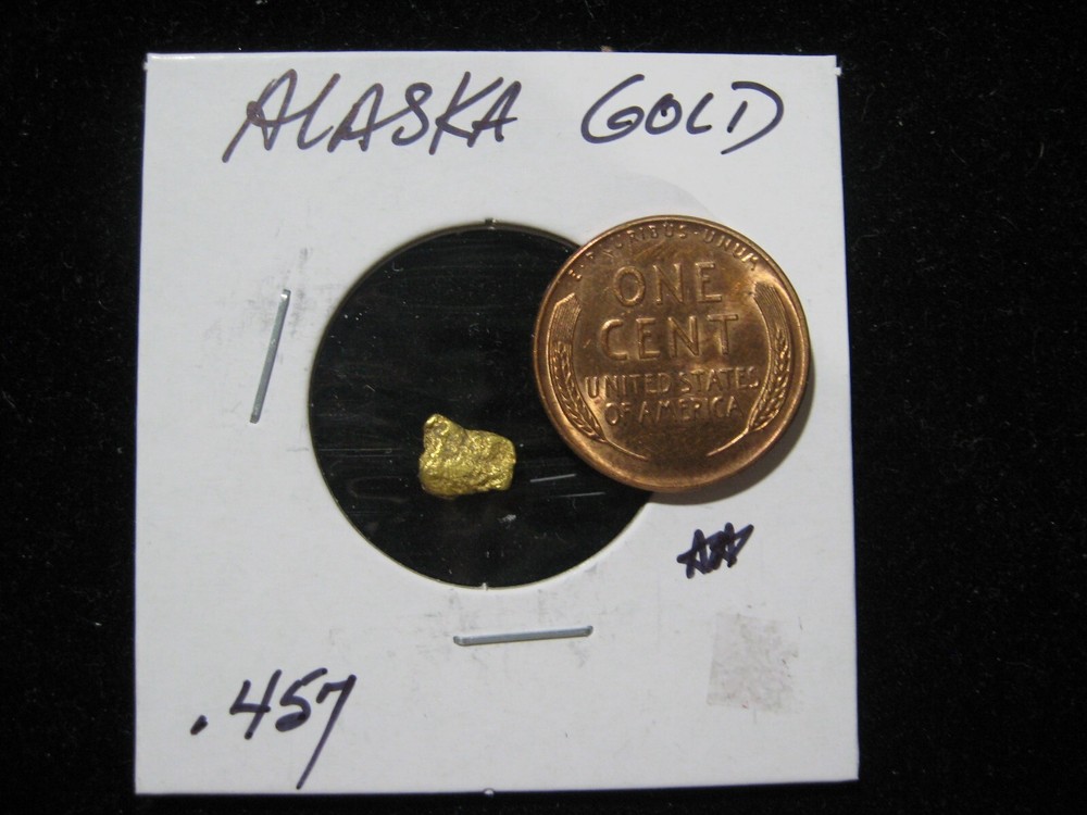 ALASKA GOLD NUGGETS .457 GRAM