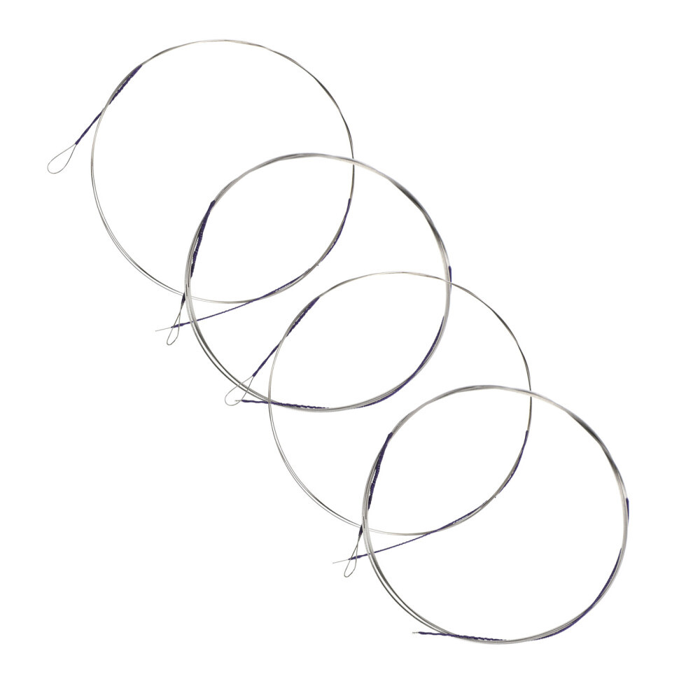 4PCS Erhu Strings Music Wire Sturdy Strings Erhu Strings Assorted Color