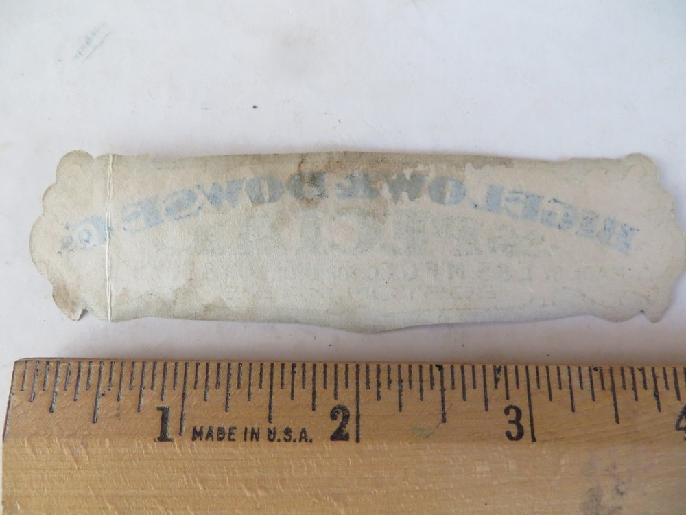 Bigelow & Dowse Co's Label