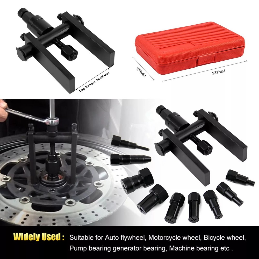 8-25mm Motorcycle Internal Bearing Puller Tool Kit Blind Hole Bearing Puller Set