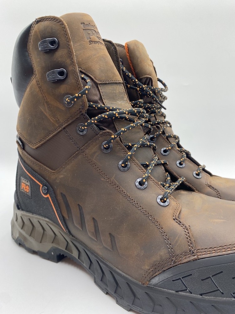 Timberland WORK SUMMIT Men's NEW Work Boots Dark Brown Multiple Sizes