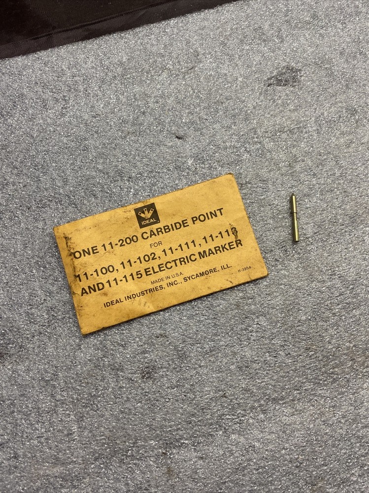 IDEAL Electrical 11-200 Replacement Carbide-Tipped Point