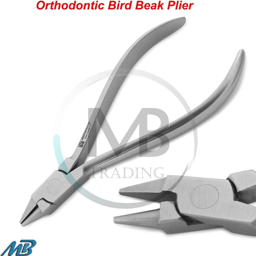 3 Pcs Orthodontic Pliers Dental Wire Bending Loop Forming Dentist Instruments